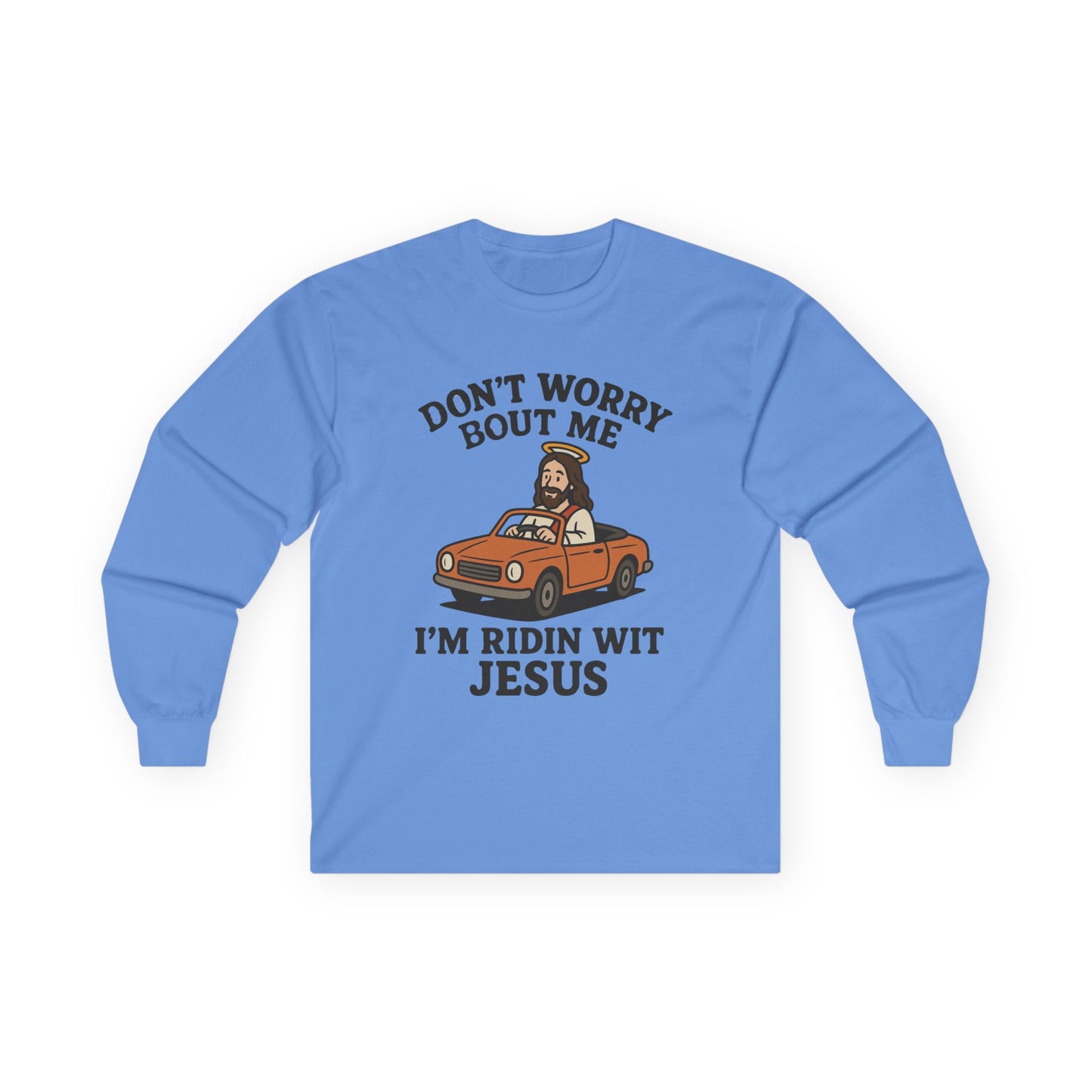 Ridin' Wit Jesus Long Sleeve Tee