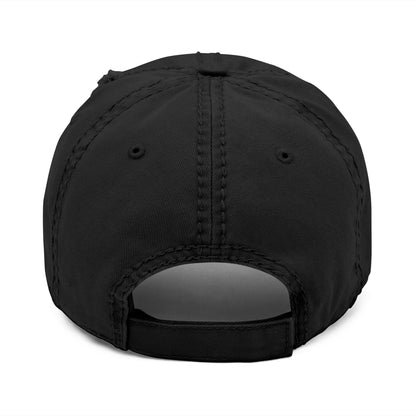 Kingdom Distressed Dad Hat - Casual Embroidered Cap for Everyday Style