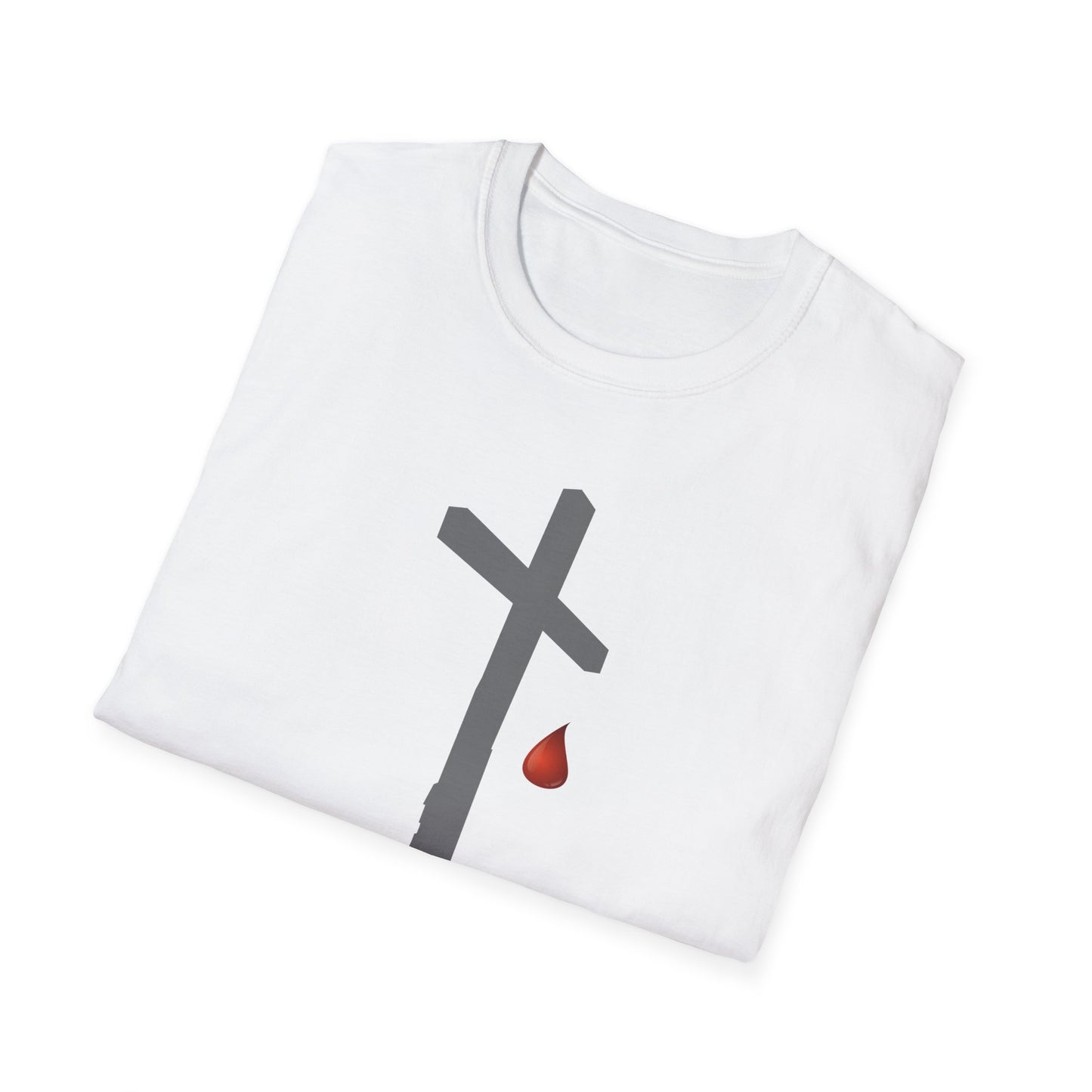 'The Blood' Faith-Inspired Unisex Softstyle T-Shirt