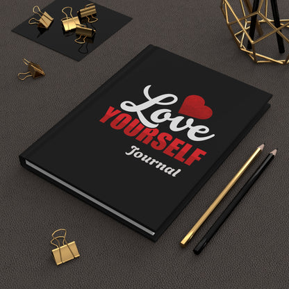 Inspirational Hardcover Journal - Love Yourself