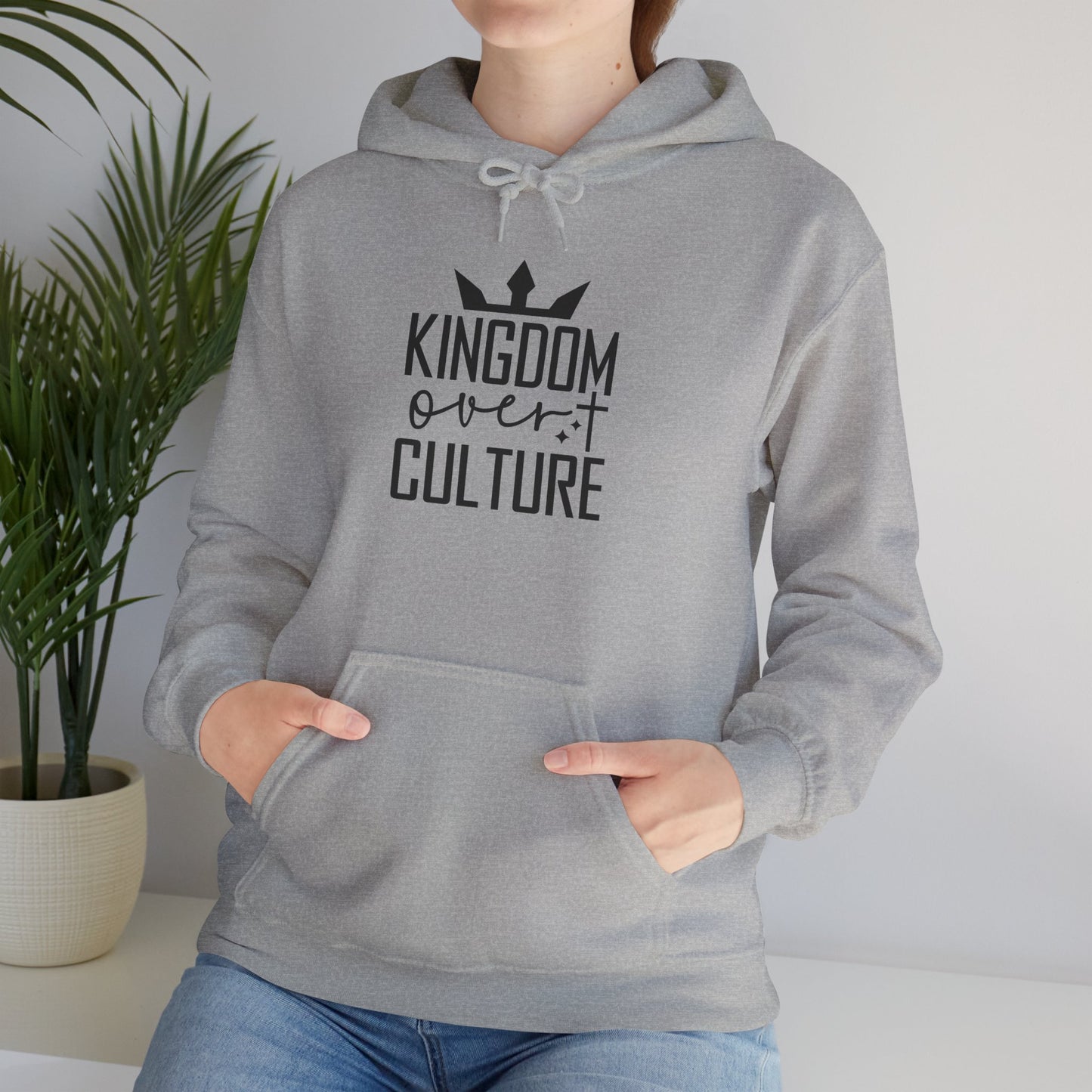 Kingdom Over Culture Hoodie - Unisex Heavy Blend Sweatshirt