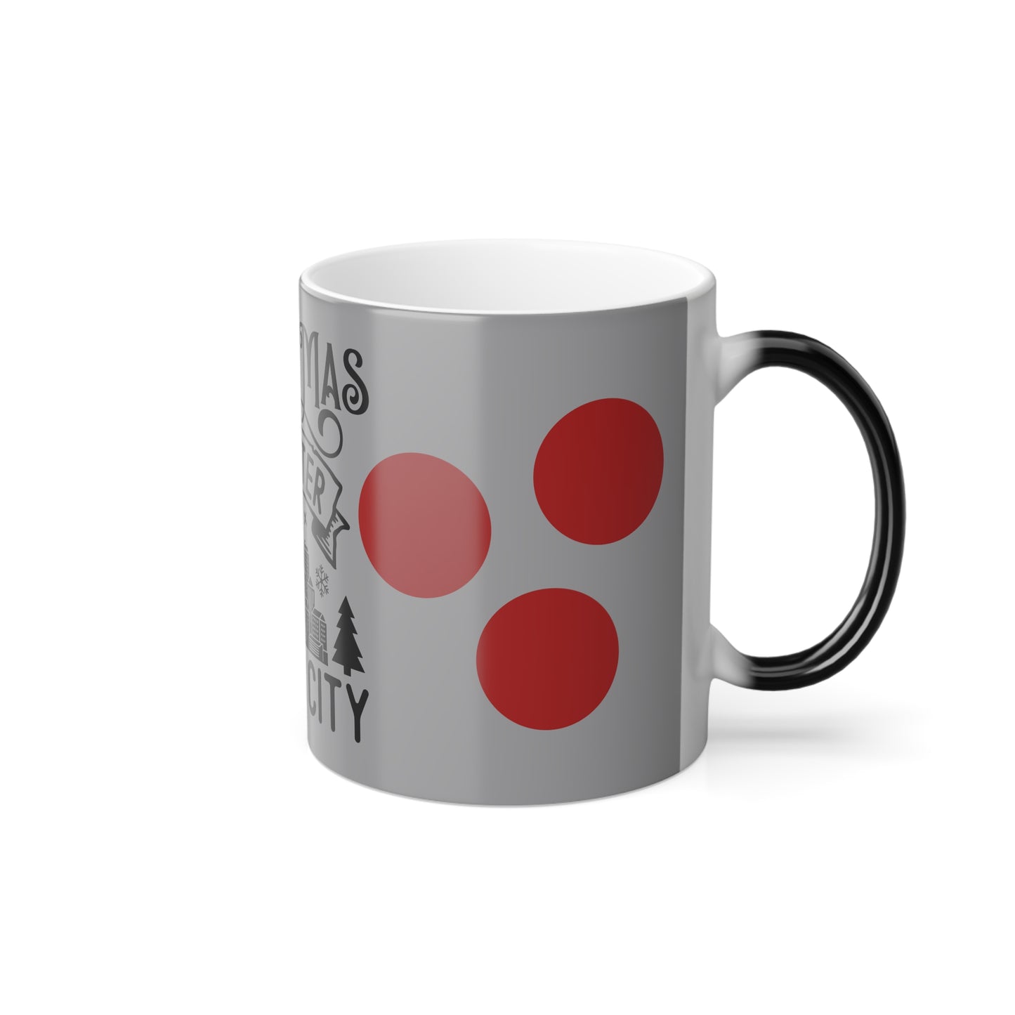 Christmas Is Better in the City Color-Changing Mug — 11oz Holiday Coffee Cup
