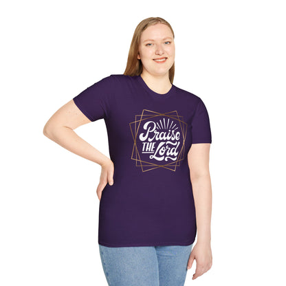 Praise the Lord Unisex Softstyle T-Shirt - Faith-Inspired Apparel for Everyday Wear