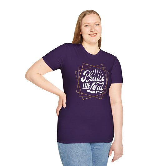 Praise the Lord Unisex Softstyle T-Shirt - Faith-Inspired Apparel for Everyday Wear