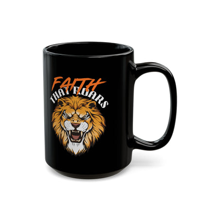 Faith That Roars -Bold Lion Design, Perfect for Inspiration and Motivation