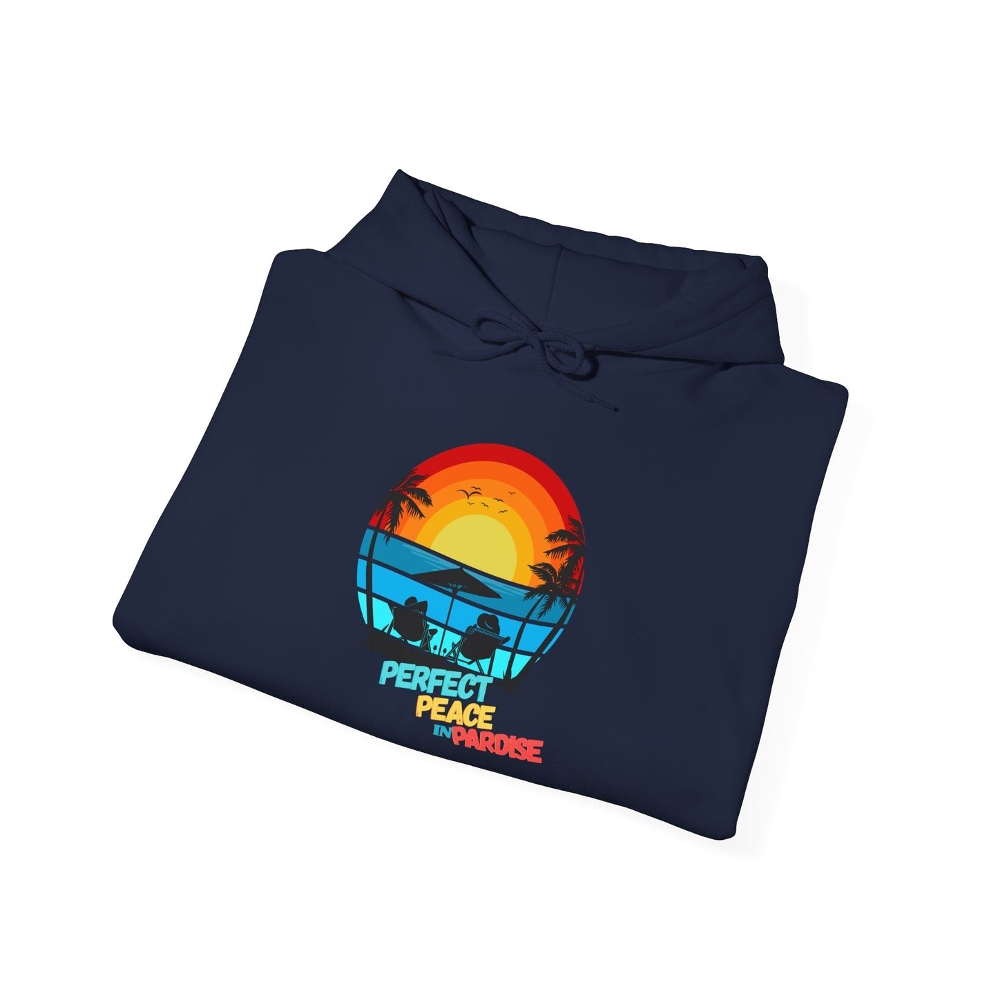 Tropical Sunset Hoodie - Unisex Heavy Blend™ Sweatshirt