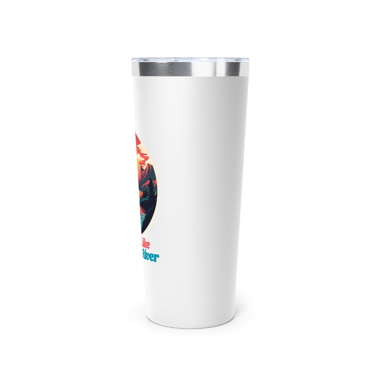 Peace Life A River Tumbler | 22oz Copper Vacuum Insulated Cup, Travel Mug, Outdoor Beverage Container, Gift for Nature Lovers, Camping [...]