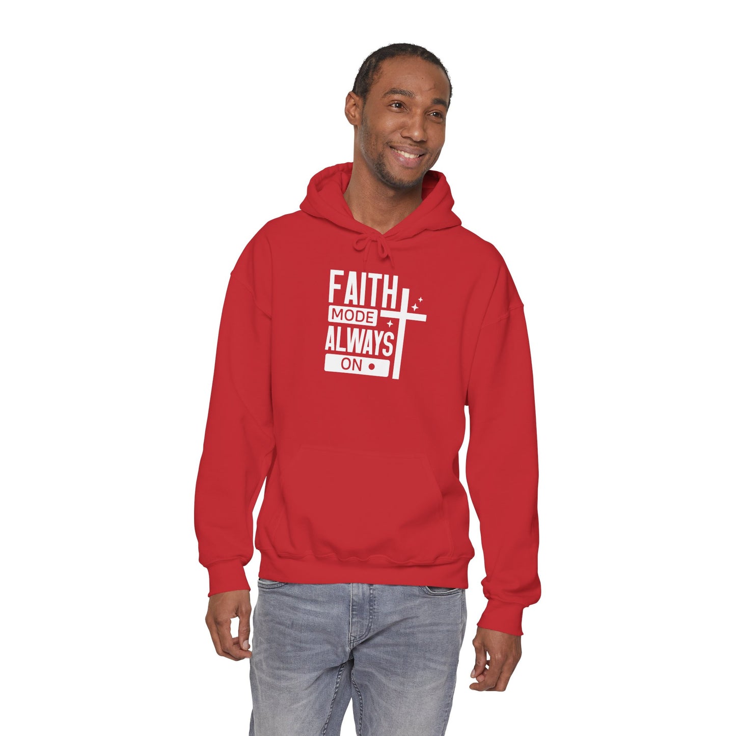 Faith Mode Hooded Sweatshirt - Unisex Heavy Blend™