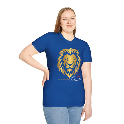 Bold Lion Graphic Unisex T-Shirt - Fierce Style for Animal Lovers