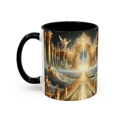 I Cor. 2:9 Heavenly Scripture Coffee Mug - 11oz & 15oz - Inspirational Design for Spiritual Moments