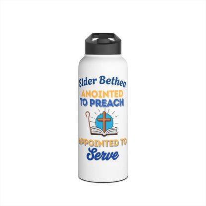 Anointed to Preach, Appointed to Serve Stainless Steel Water Bottle