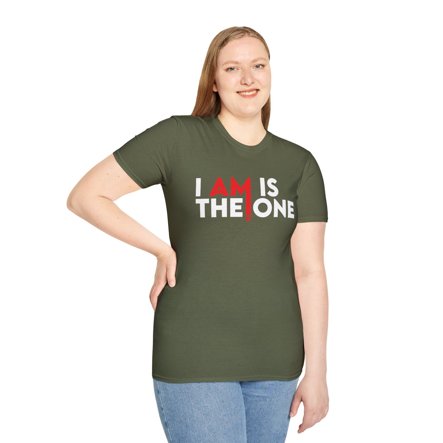 Unisex Softstyle Inspiration T-Shirt "I AM is The One"