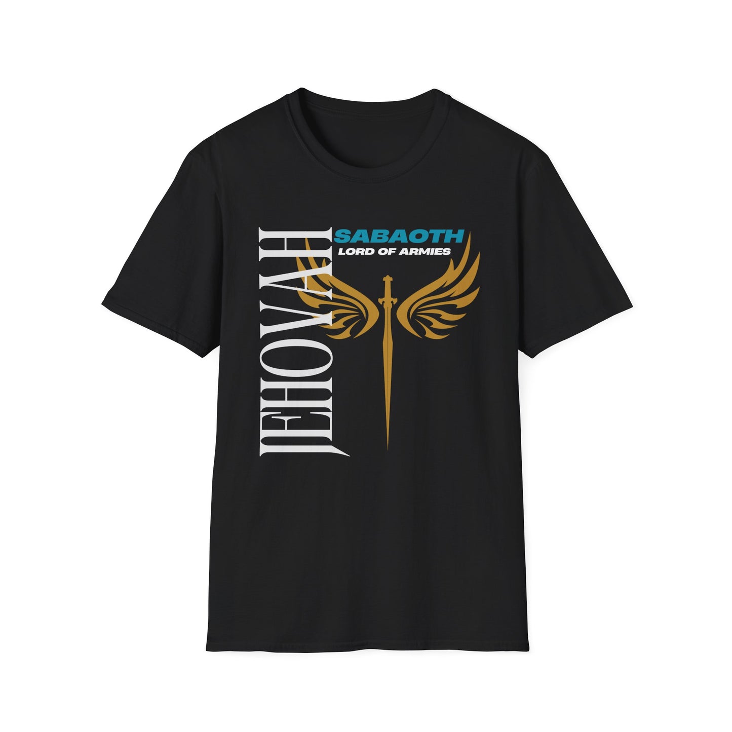 Jehovah Sabaoth Unisex Softstyle T-Shirt - Spiritual Faith Tee