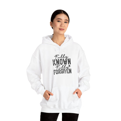 Fully Known & Forgiven Hoodie - Unisex Heavy Blend Sweatshirt