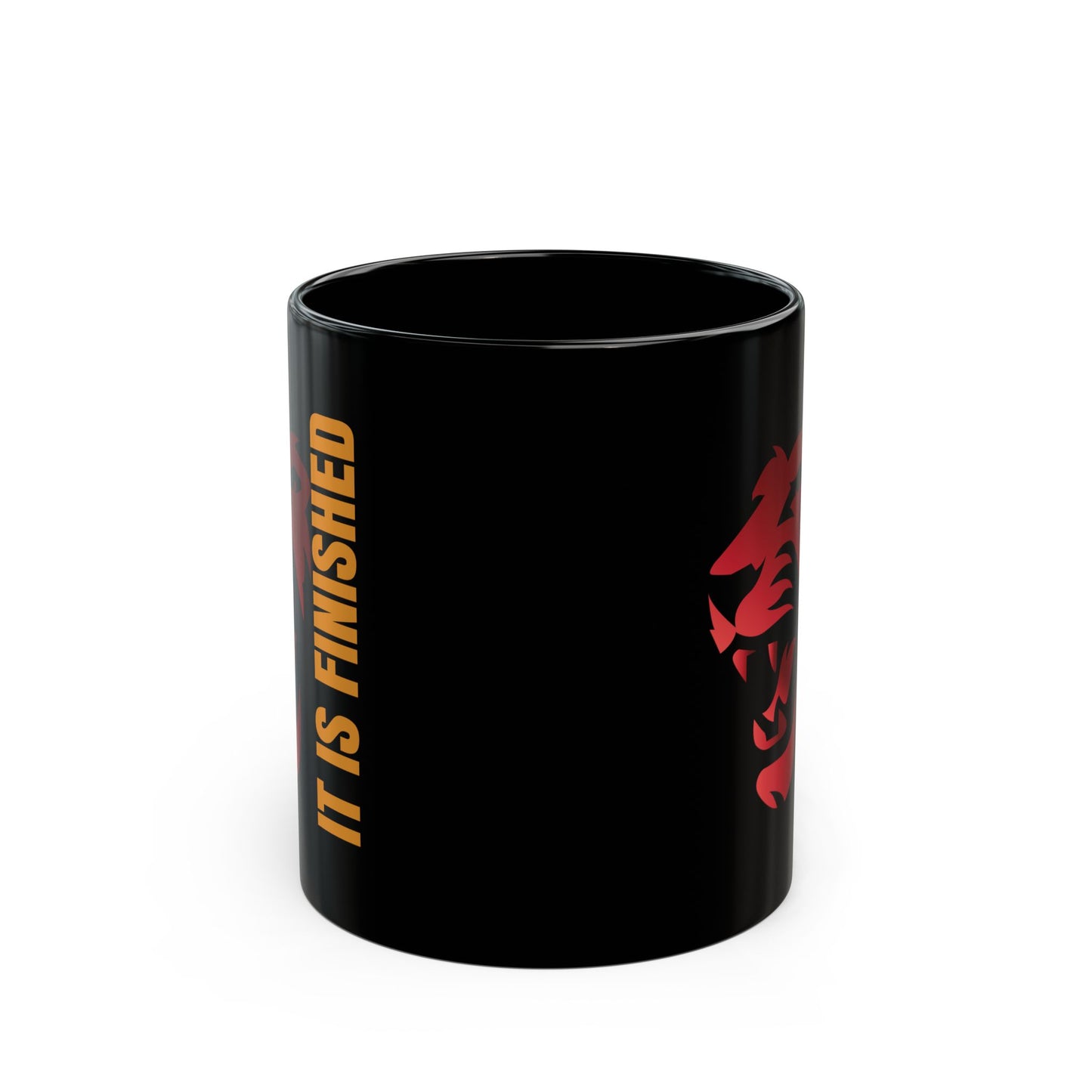 Motivational Black Mug - "IT IS FINISHED" - Perfect Gift for Inspiration