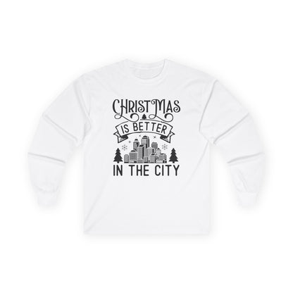 Christmas Is Better in the City Long Sleeve Tee
