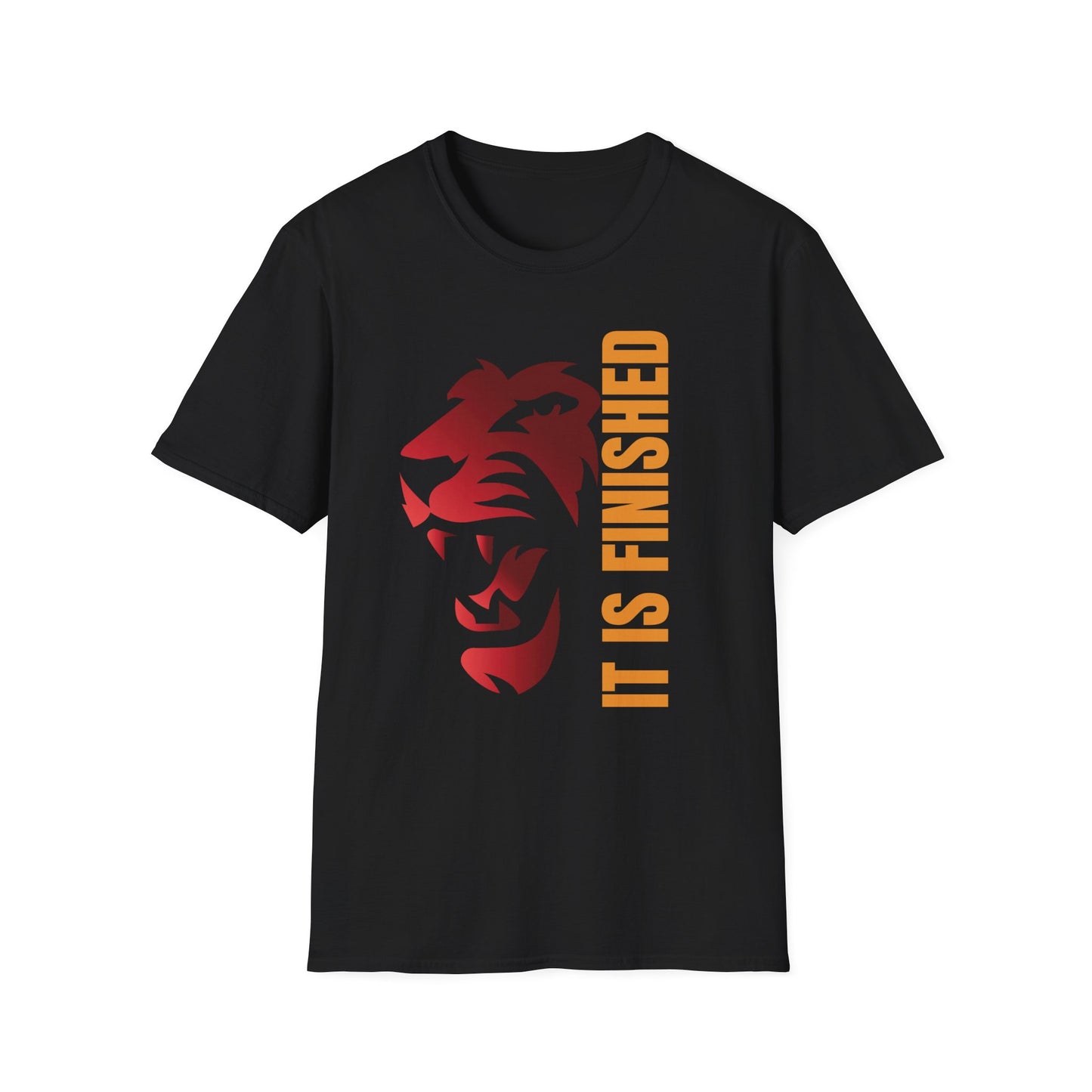 Unisex Softstyle T-Shirt - 'It Is Finished' Motivational Tee for Inspiration and Faith