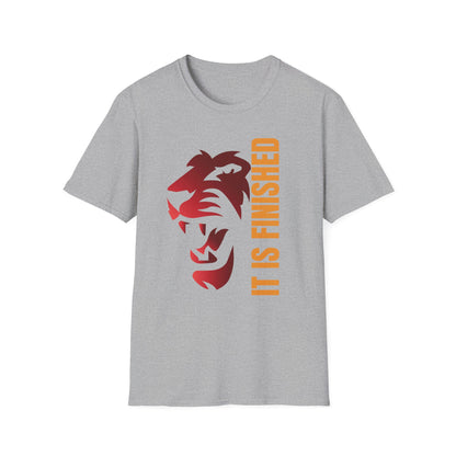 Unisex Softstyle T-Shirt - 'It Is Finished' Motivational Tee for Inspiration and Faith