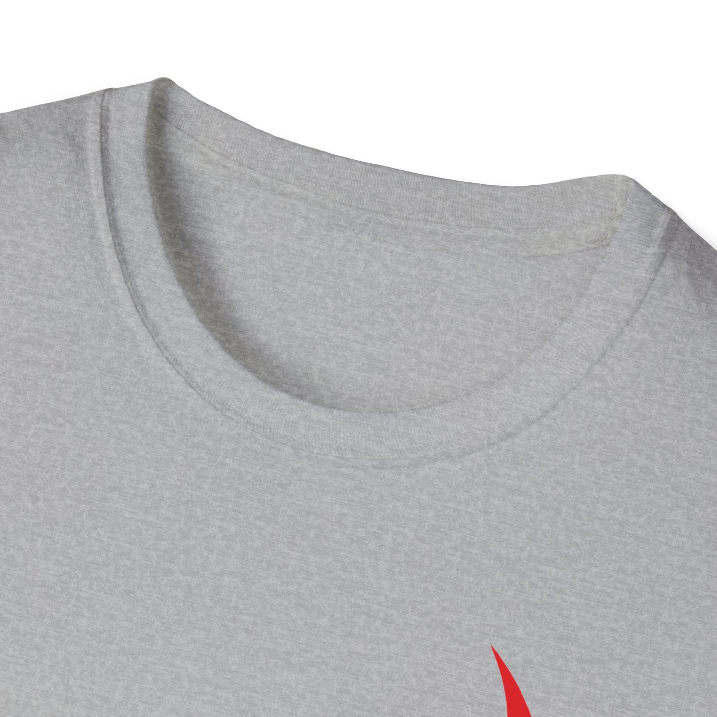 Unisex Softstyle T-Shirt - "He Will Baptize You" with Holy Spirit and Fire