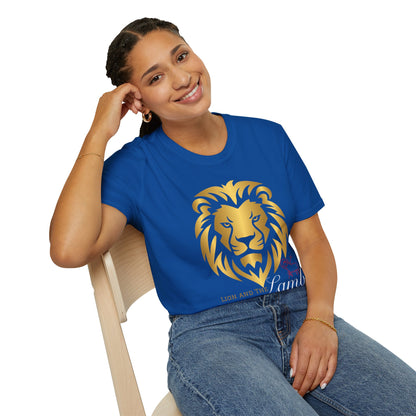 Bold Lion Graphic Unisex T-Shirt - Fierce Style for Animal Lovers