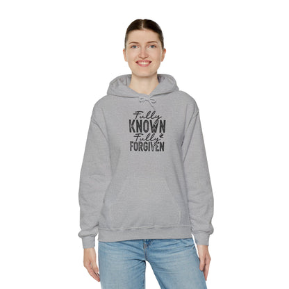 Fully Known & Forgiven Hoodie - Unisex Heavy Blend Sweatshirt
