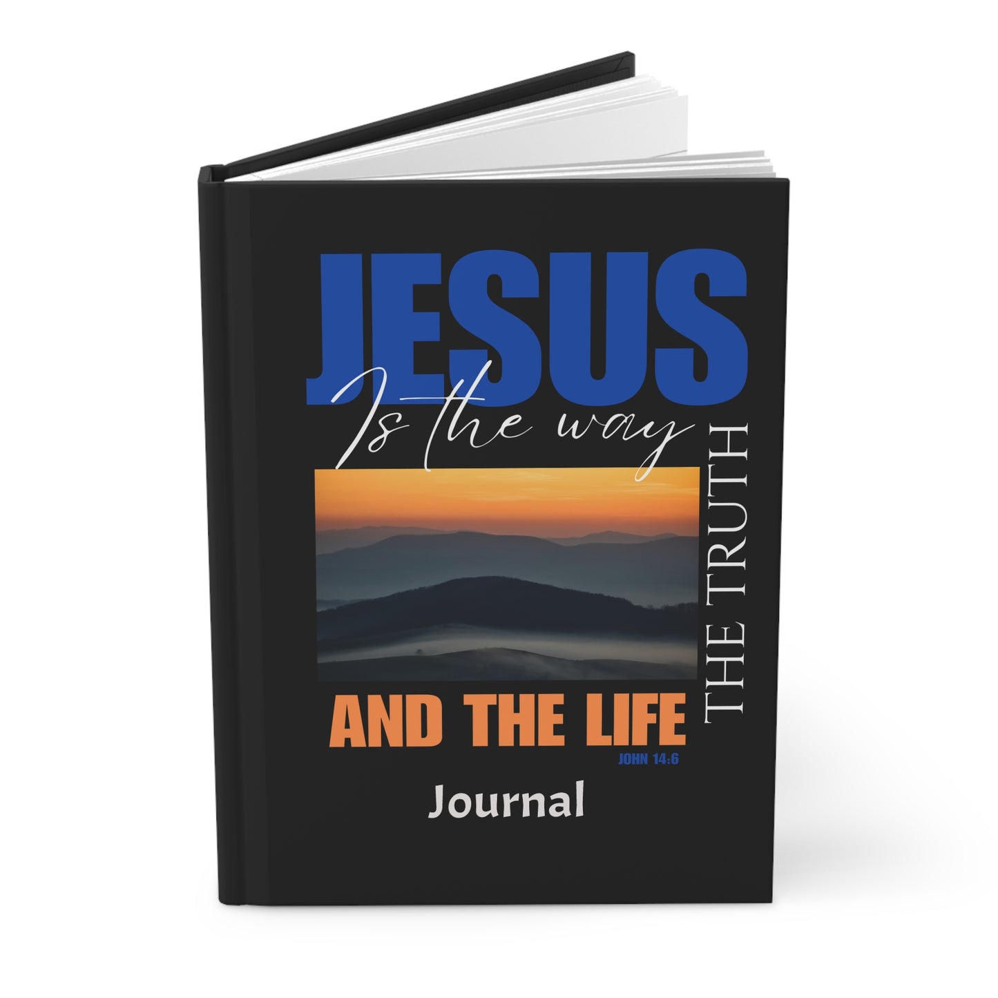 Inspirational Hardcover Journal - Jesus Is the Way