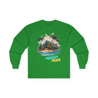 Perfect Peace Long Sleeve Tee for Relaxation Lovers