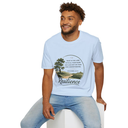 Resilience Bible Verse T‑Shirt — Proverbs 3:5-6 Inspirational Faith Tee