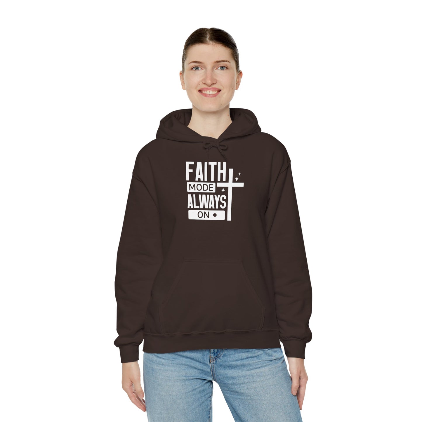 Faith Mode Hooded Sweatshirt - Unisex Heavy Blend™