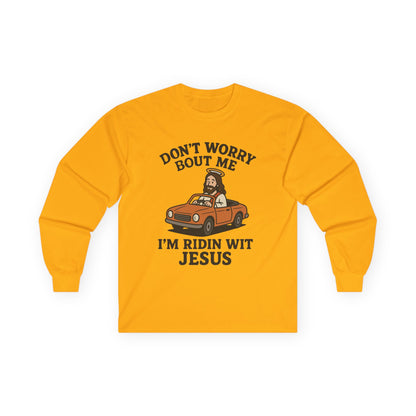 Ridin' Wit Jesus Long Sleeve Tee
