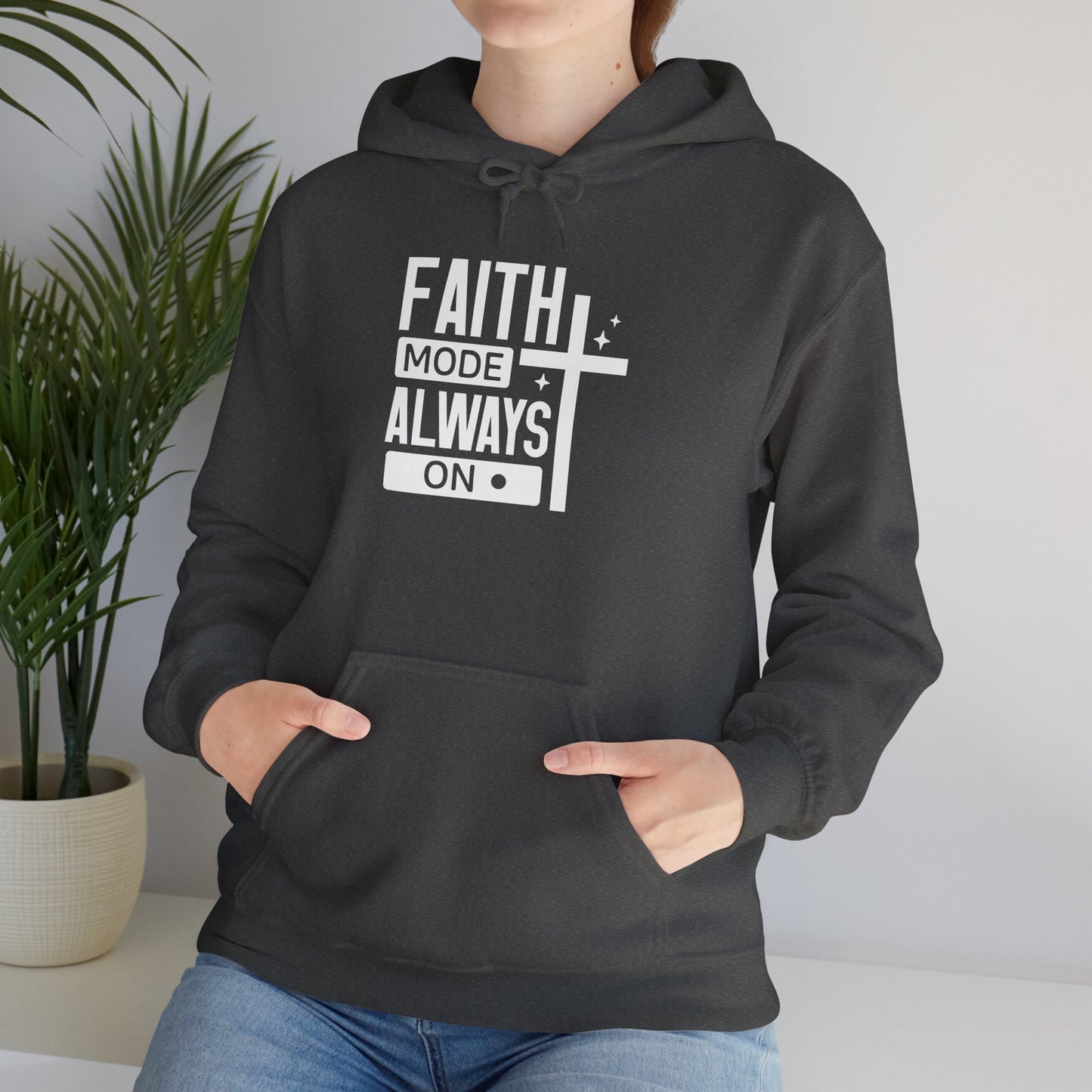 Faith Mode Hooded Sweatshirt - Unisex Heavy Blend™