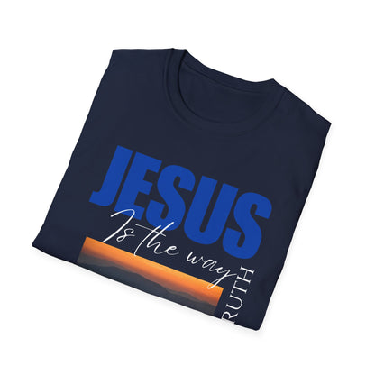 Inspirational Jesus Quote Unisex Softstyle T-Shirt