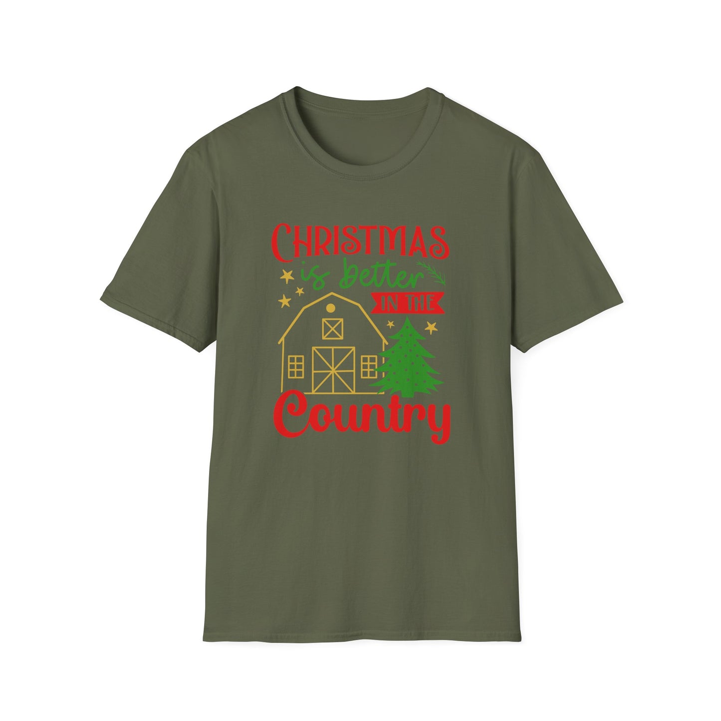 Christmas Is Better in the Country T-Shirt