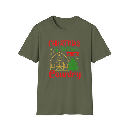Christmas Is Better in the Country T-Shirt