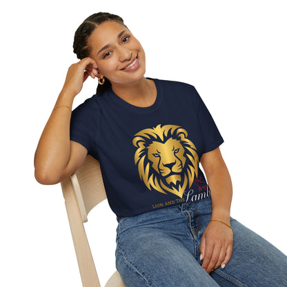 Bold Lion Graphic Unisex T-Shirt - Fierce Style for Animal Lovers