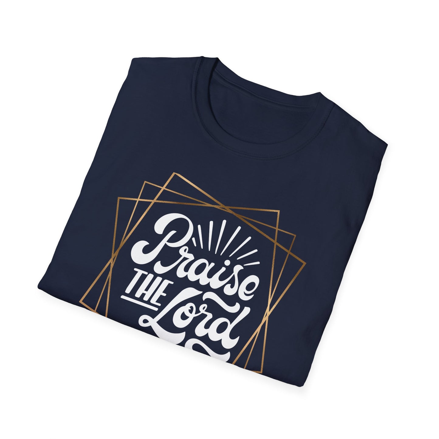 Praise the Lord Unisex Softstyle T-Shirt - Faith-Inspired Apparel for Everyday Wear