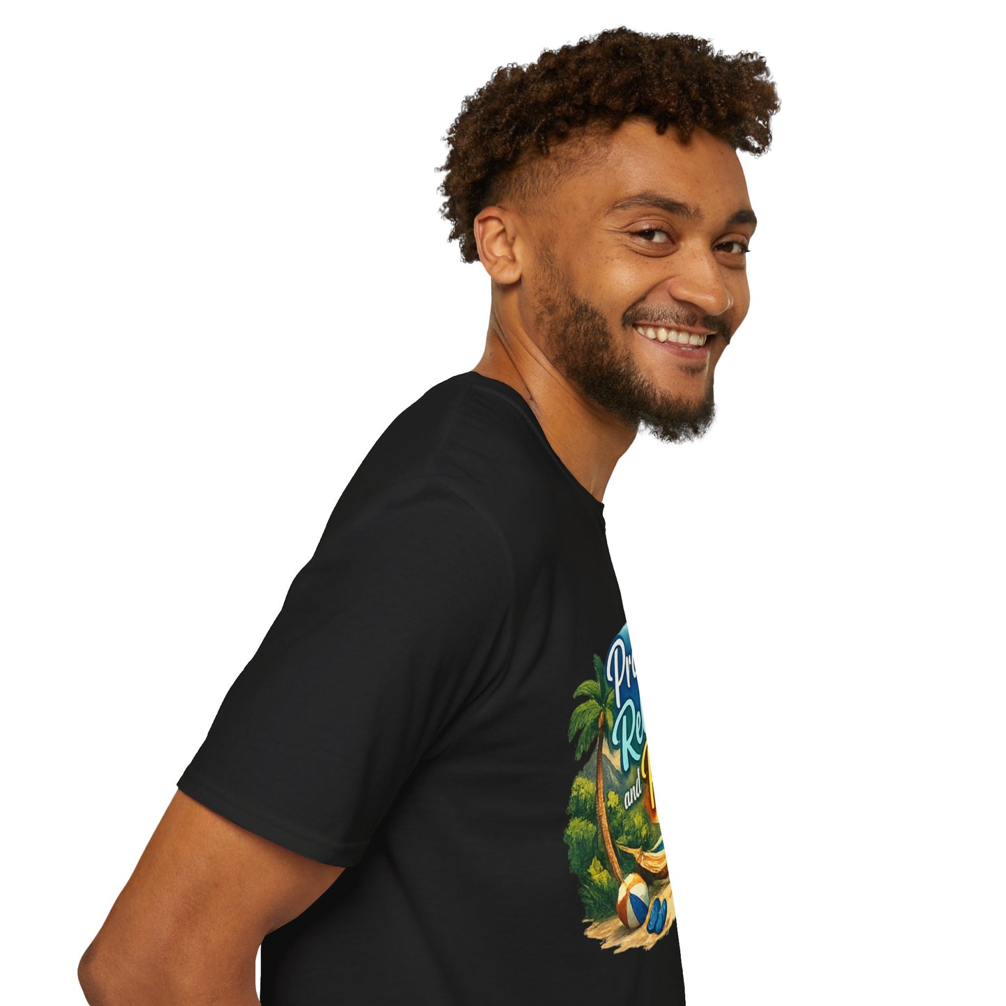 Pray, Relax & Play Beach T-Shirt