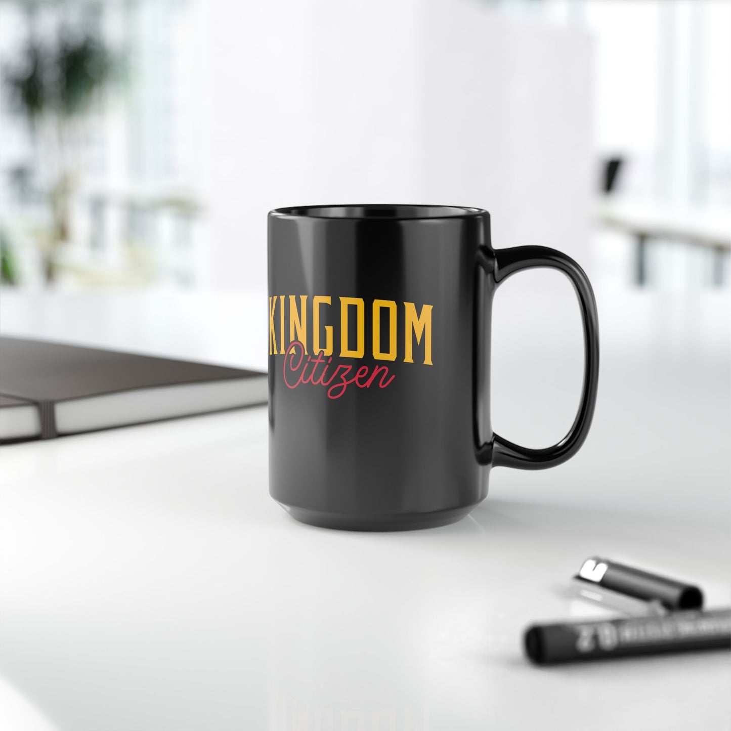 Kingdom Citizen Black Mug (11oz, 15oz)