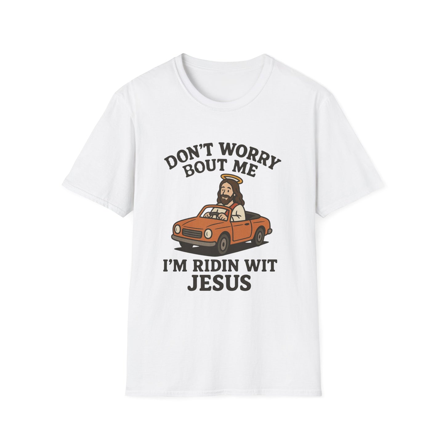 Ridin' Wit Jesus Unisex Softstyle T-Shirt