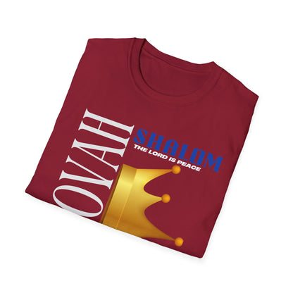 Jehovah Shalom Unisex Softstyle T-Shirt - The Lord is Peace Tee