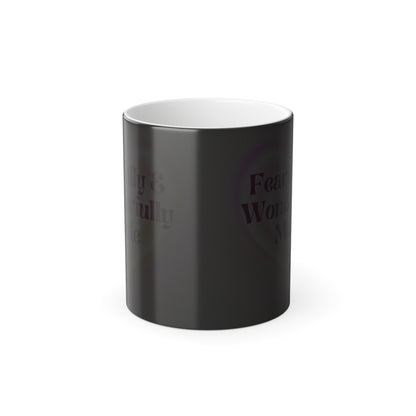 Fearfully & Wonderfully Made Color Morphing Mug - Inspirational 11oz Coffee Cup