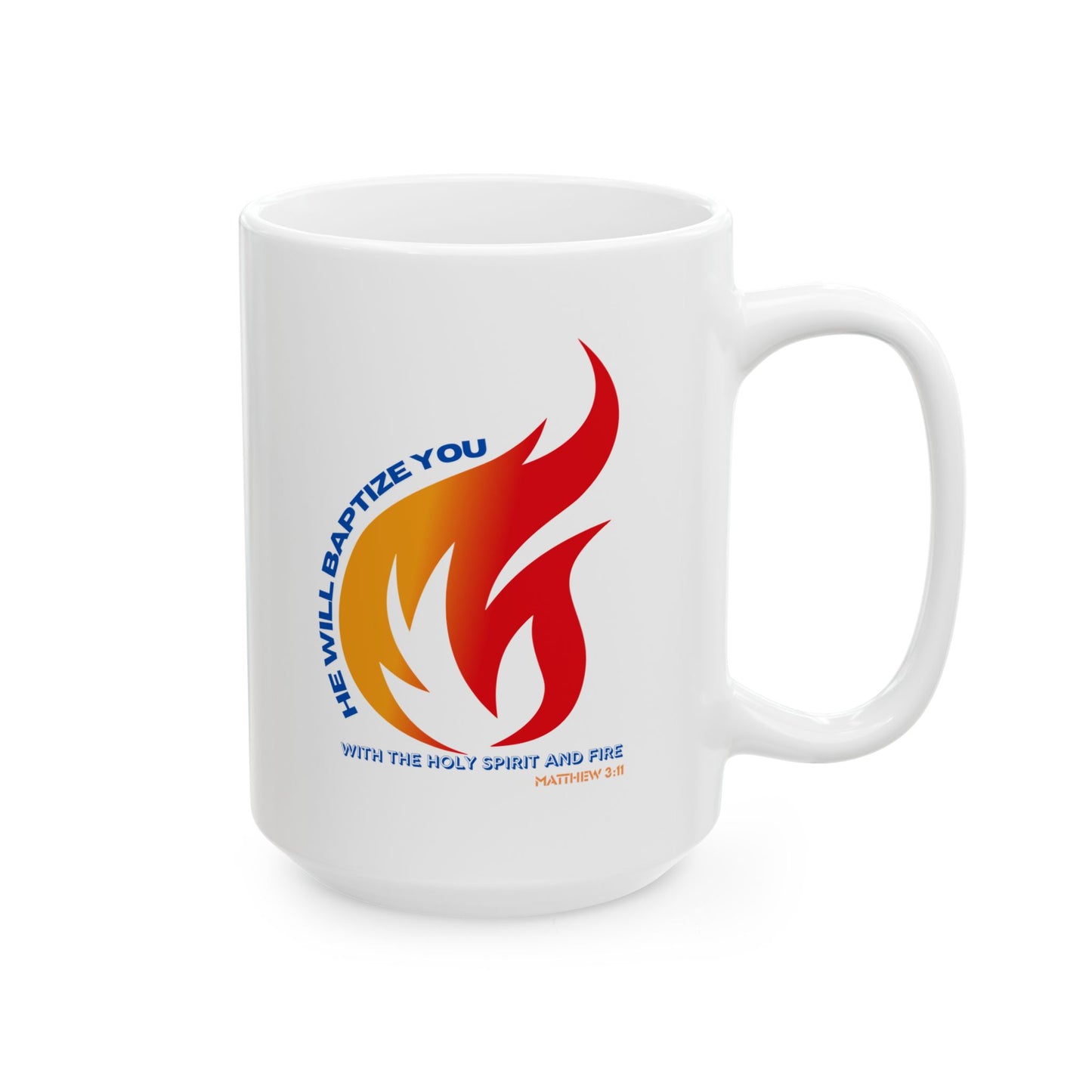White Inspirational Ceramic Mug – 11oz & 15oz | Motivational Design for Daily Motivation