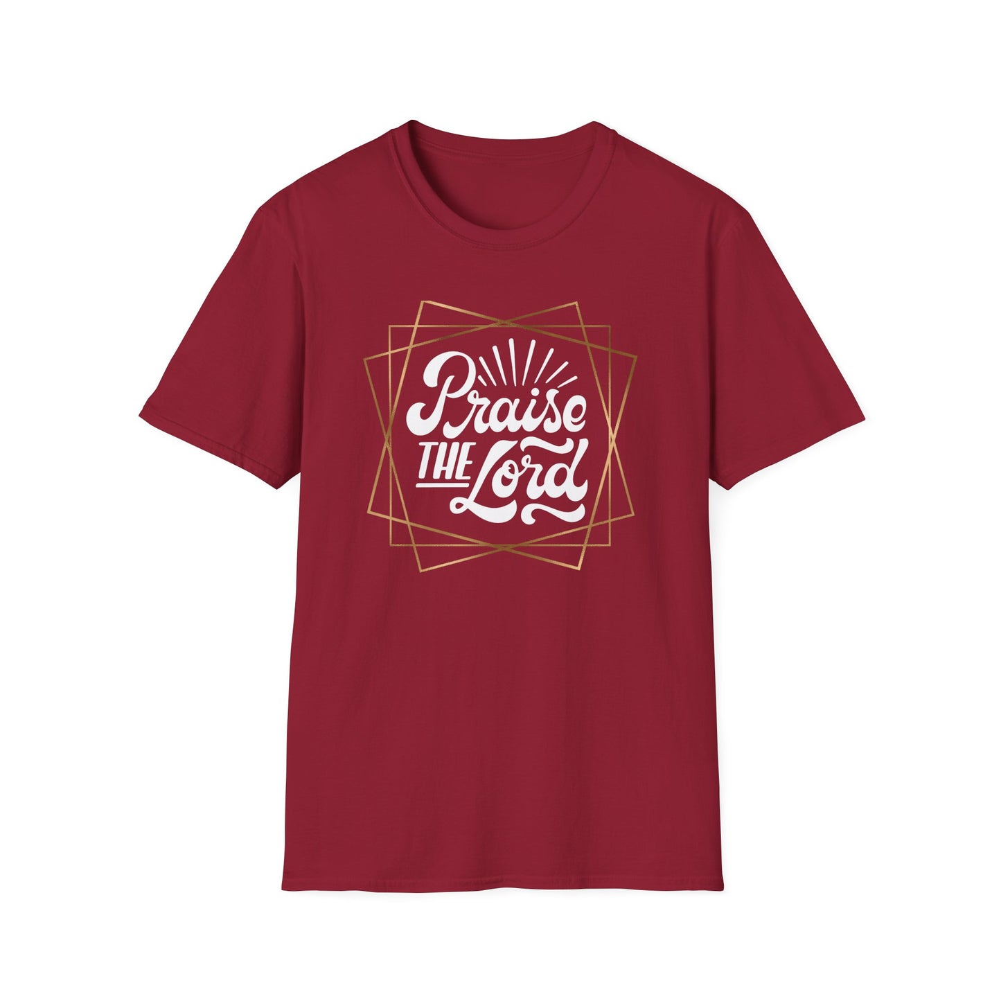 Praise the Lord Unisex Softstyle T-Shirt - Faith-Inspired Apparel for Everyday Wear