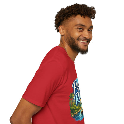 Peace Like a River T‑Shirt — Scenic River Prayer Tee