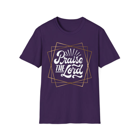 Praise the Lord Unisex Softstyle T-Shirt - Faith-Inspired Apparel for Everyday Wear