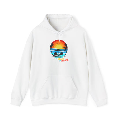 Tropical Sunset Hoodie - Unisex Heavy Blend™ Sweatshirt