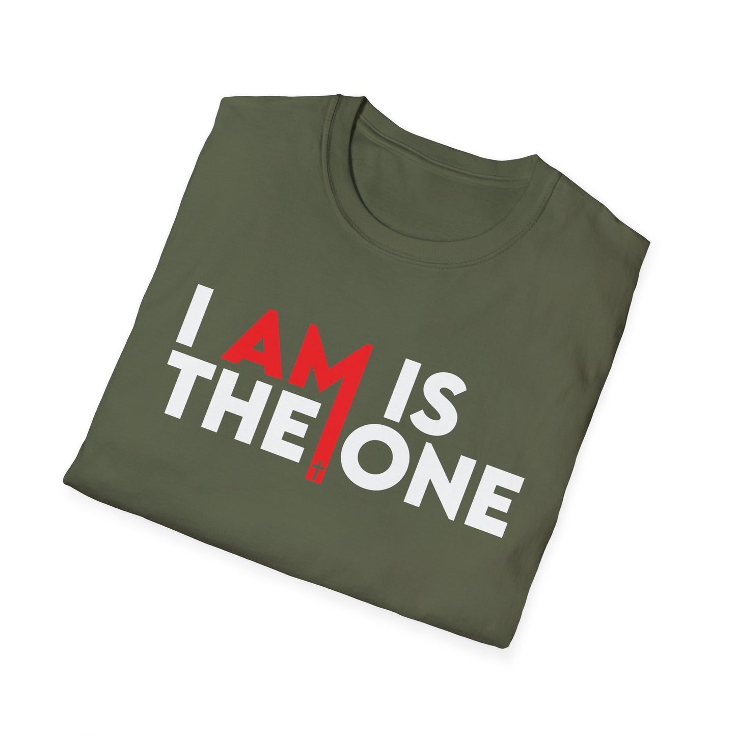 Unisex Softstyle Inspiration T-Shirt "I AM is The One"