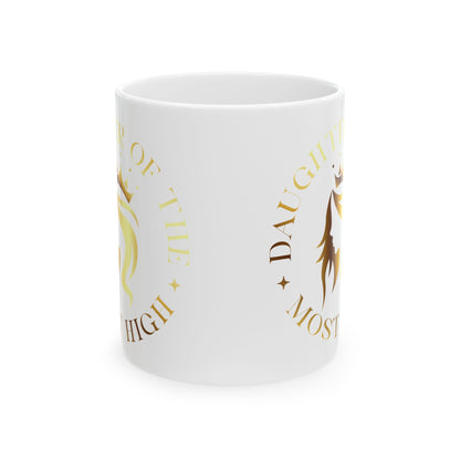 Daughter of the Most High Ceramic Mug | 11oz & 15oz | Inspirational Gift