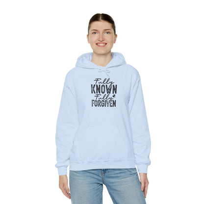 Fully Known & Forgiven Hoodie - Unisex Heavy Blend Sweatshirt