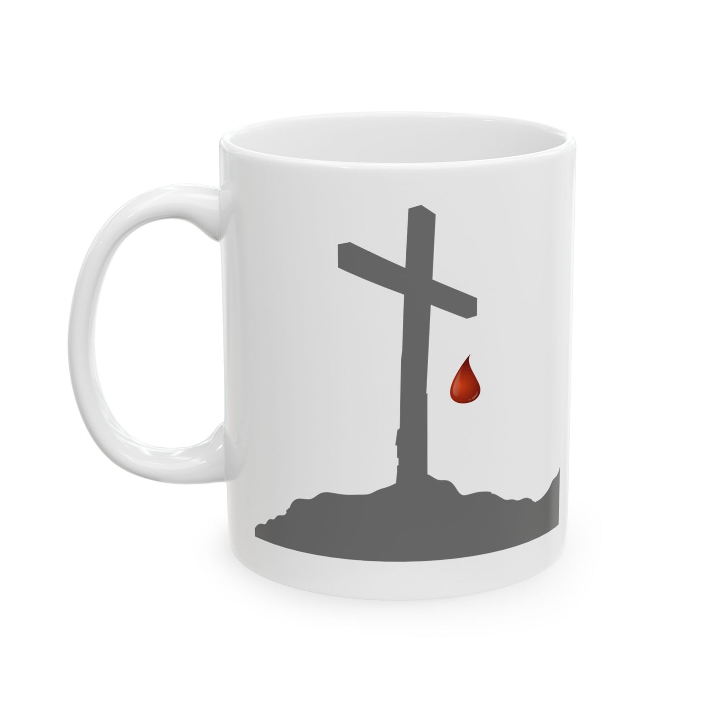 ' The Blood' Artistic Ceramic Mug - Unique Design for Coffee Lovers